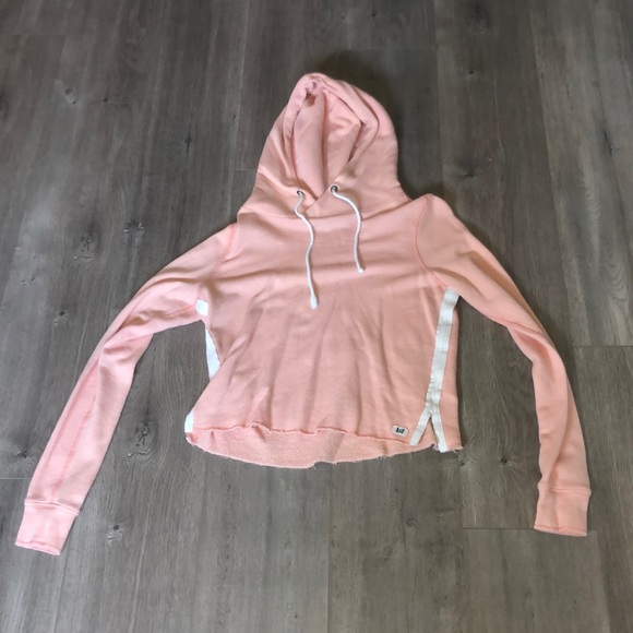 pink cropped hoodie - Picture 1 of 1